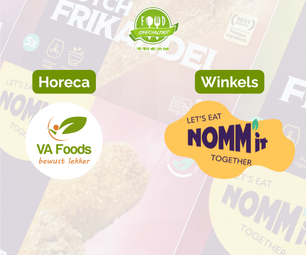 VA Foods wordt NOMM'it ; allergeenvrije producten. VA Foods horeca, NOMM'it retail