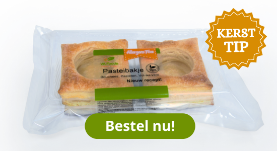 Glutenvrije ragoutbakjes pasteibakjes videebakjes allergeenvrij