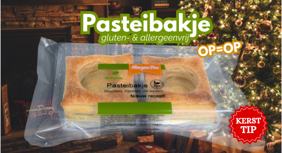 Glutenvrije ragoutbakjes pasteibakjes videebakjes allergeenvrij