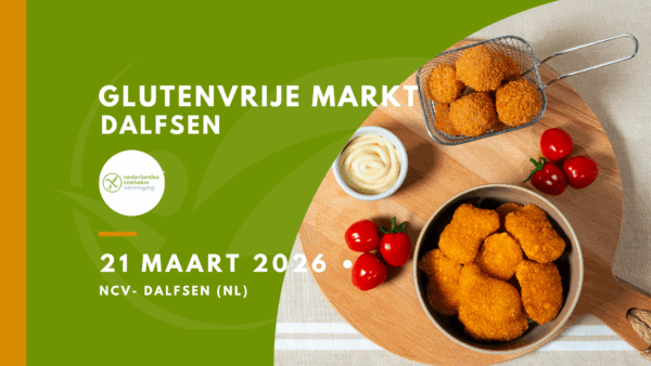 Glutenvrije markt Dalfsen NCV markt - 21 maart 2026